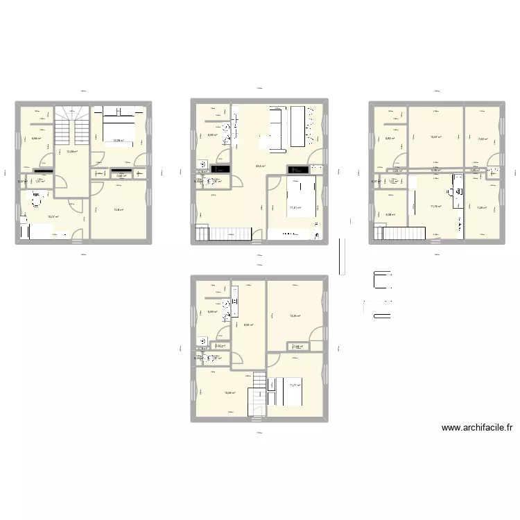 Etage. Plan de 