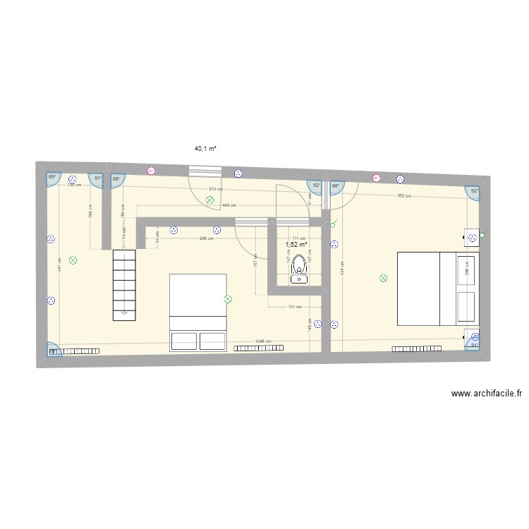 grenier 1. Plan de 0 pièce et 0 m2