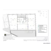 Plan &eacute;lectrique R+1 Plassais