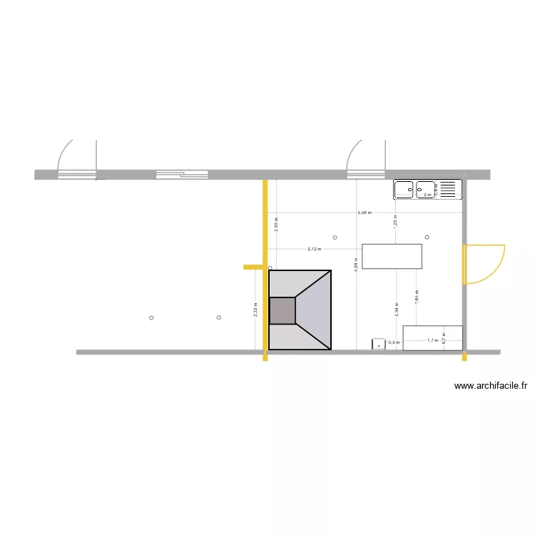 traiteur 01. Plan de 