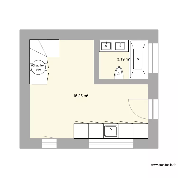 15.07 OPTION OK 2. Plan de 6 et 38 m² 15.07 OPTION OK 2. Plan de 6 et 38 m²
