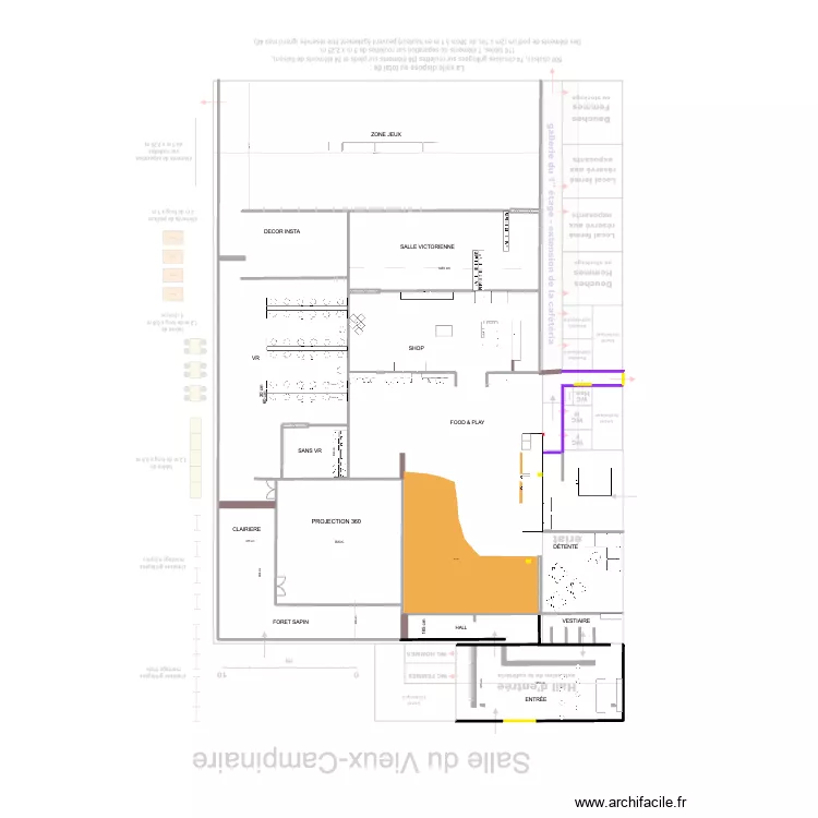 La Fabrique à Jouets. Plan de La Fabrique à Jouets. Plan de