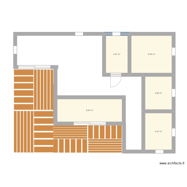 ptic. Plan de 0 pièce et 0 m2
