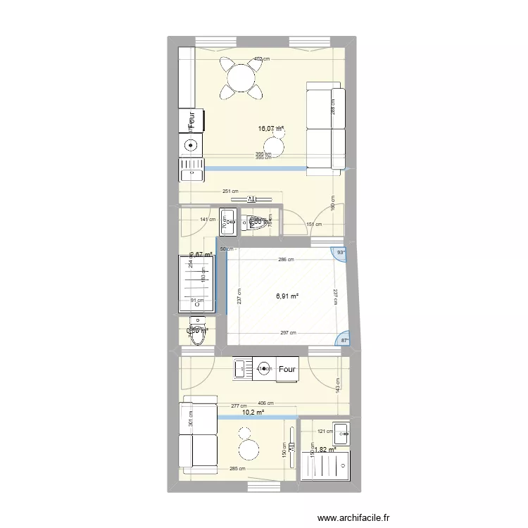 12 BOULEGON BIS. Plan de 