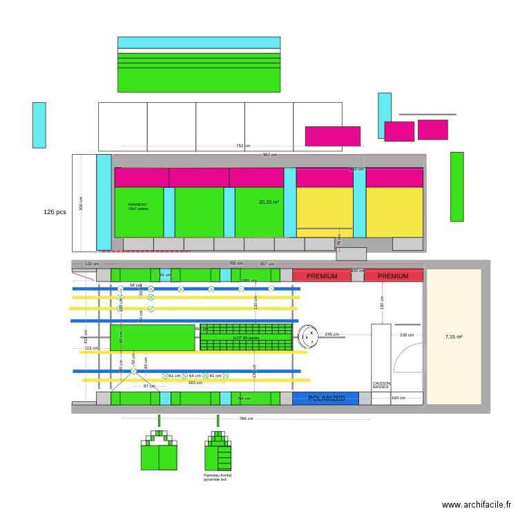 PLAN SUNGLASSES V9 SNG. Plan de 0 pièce et 0 m2
