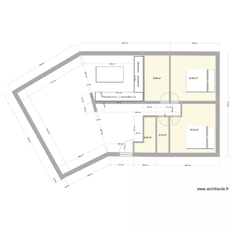 PLAN NIVEAU  1  MODIFICATION 5/05. Plan de 