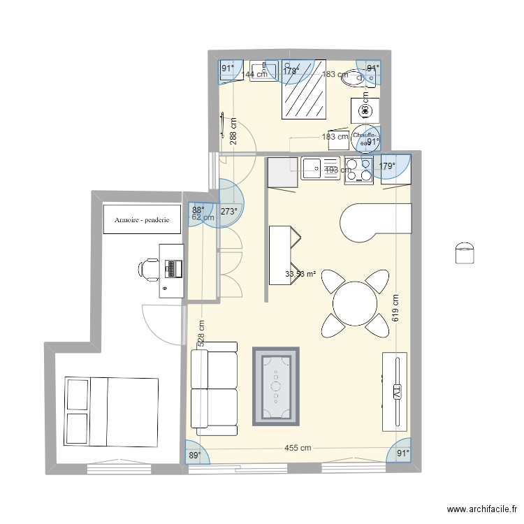 La Baule 3. Plan de 0 pièce et 0 m2