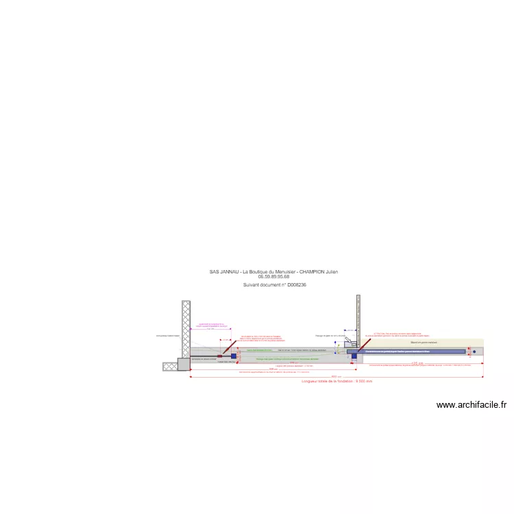 Etude PIGOREAU 20.10.2025. Plan de 