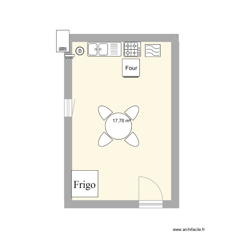 cuisine neuville. Plan de 0 pièce et 0 m2