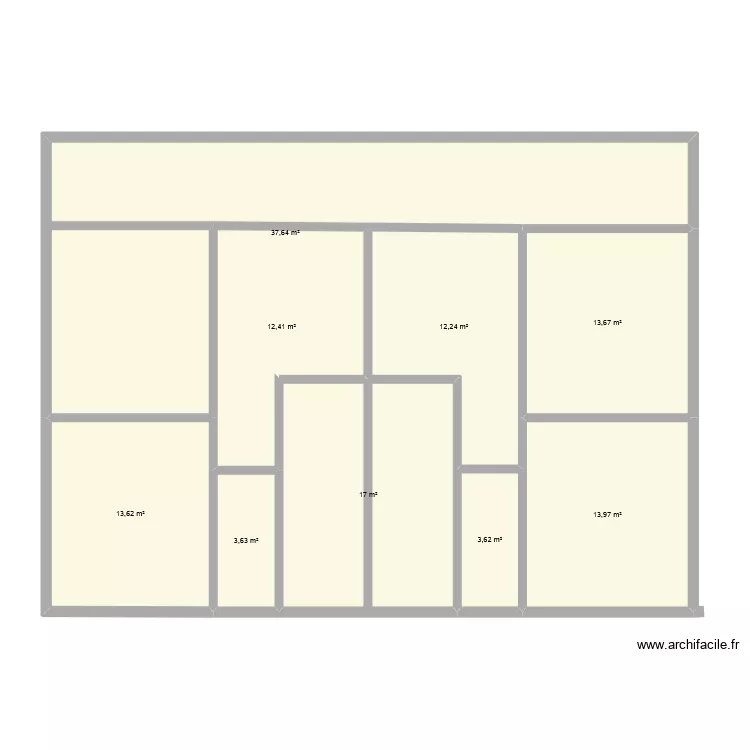 PCA PROJETS BATIMENTS. Plan de 9  et 128 m²