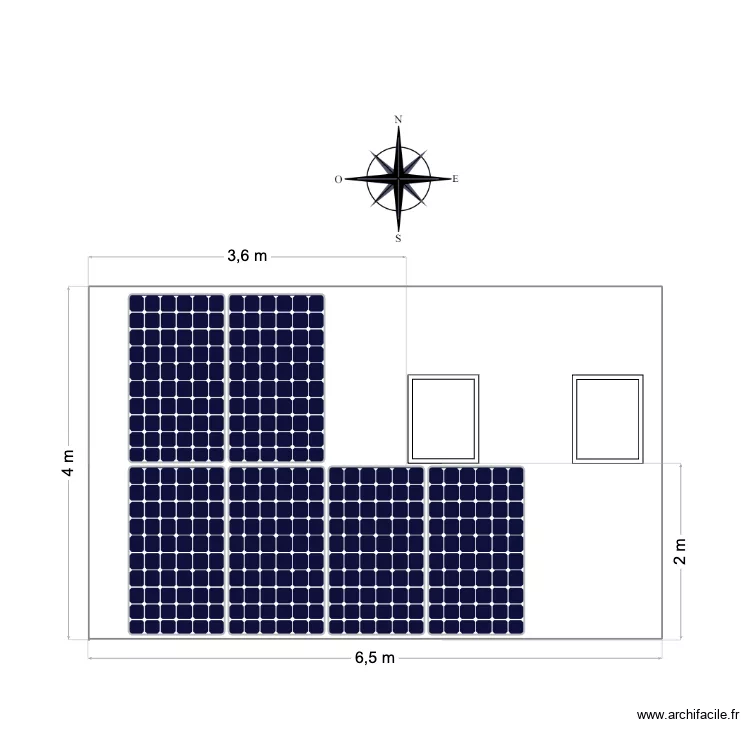 MAISON COMBE CHANSELLE. Plan de 