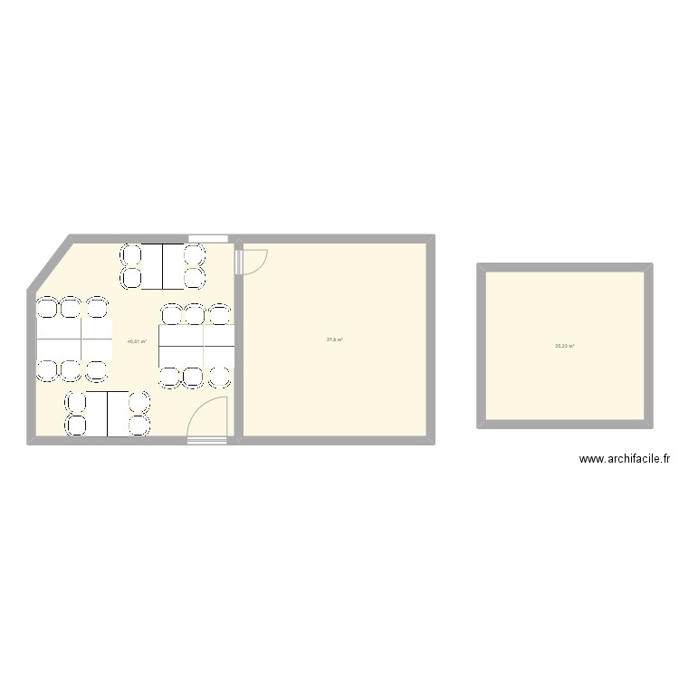 Salles informatiques EPS. Plan de 0 pièce et 0 m2