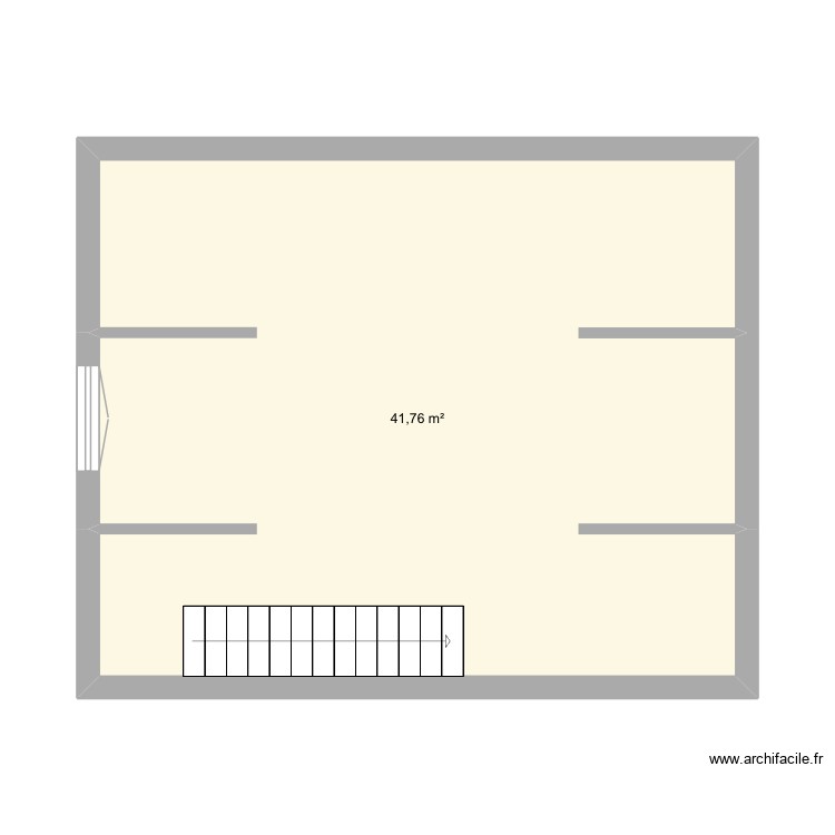 Combles. Plan de 0 pièce et 0 m2 Combles. Plan de 0 pièce et 0 m2