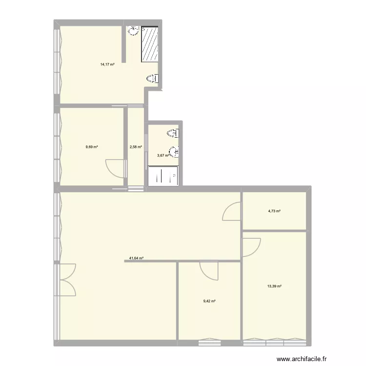 PAPA. Plan de 8 et 99 m² PAPA. Plan de 8 et 99 m²