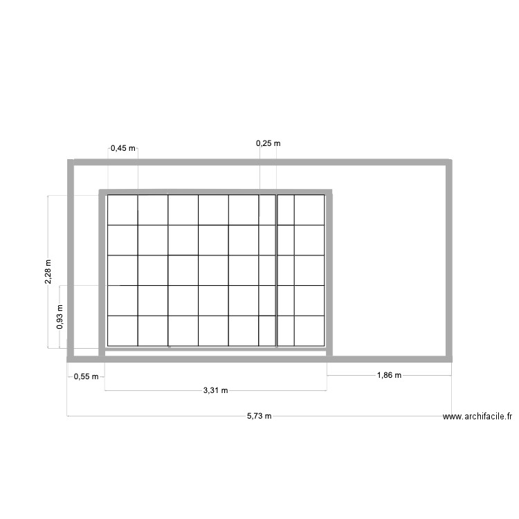 PORTE GARAGE. Plan de 0 pièce et 0 m2