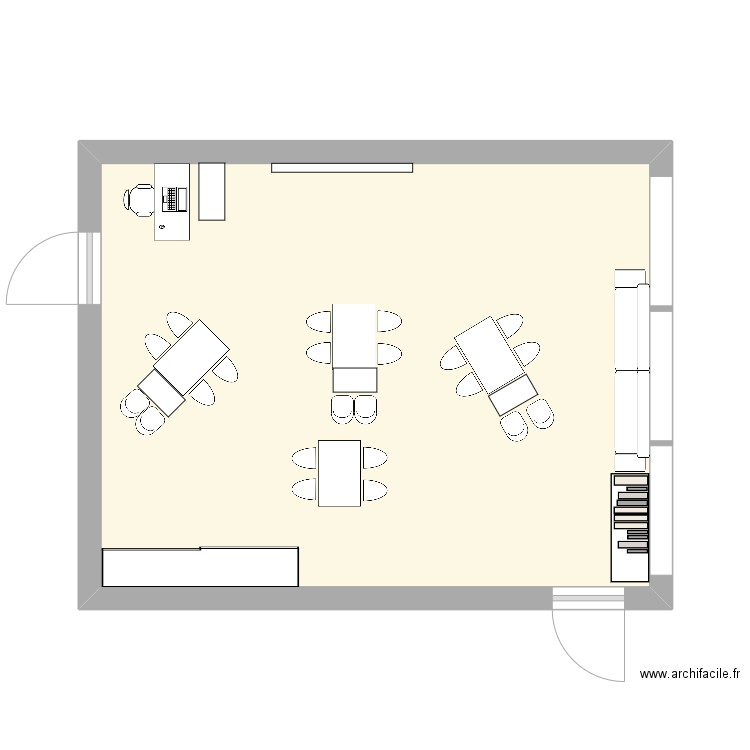Classe CE1 CE2. Plan de 0 pièce et 0 m2