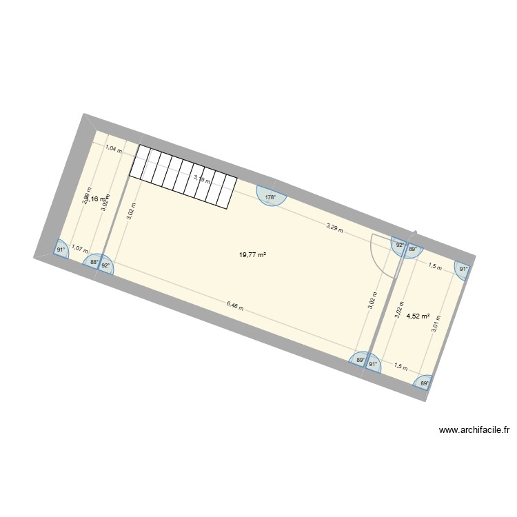 maison second &eacute;tage. Plan de 0 pièce et 0 m2
