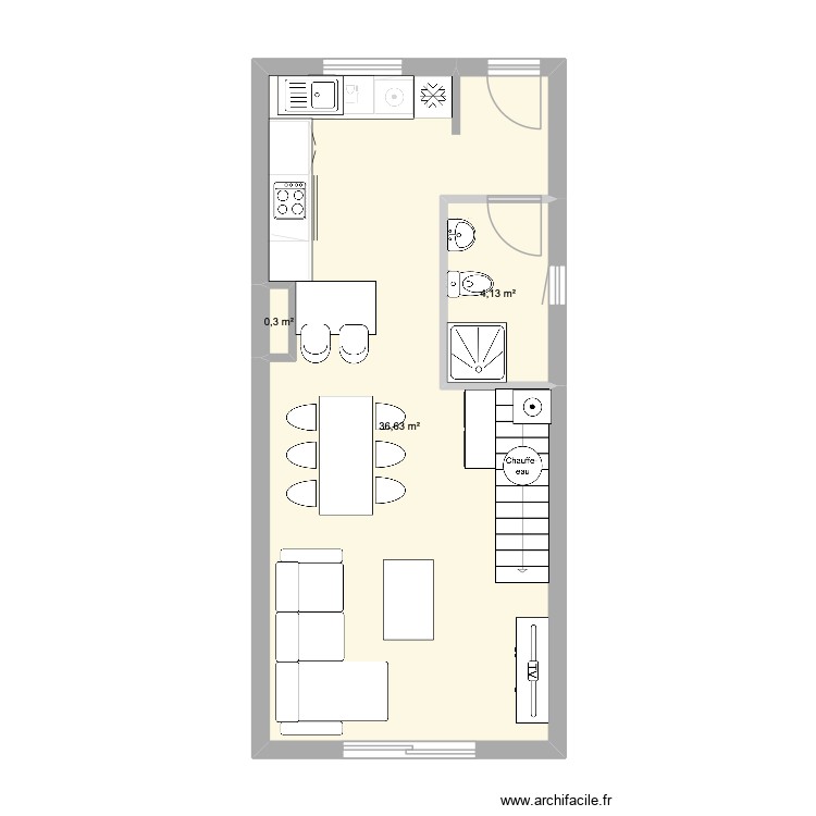 villa 18.1. Plan de 0 pièce et 0 m2