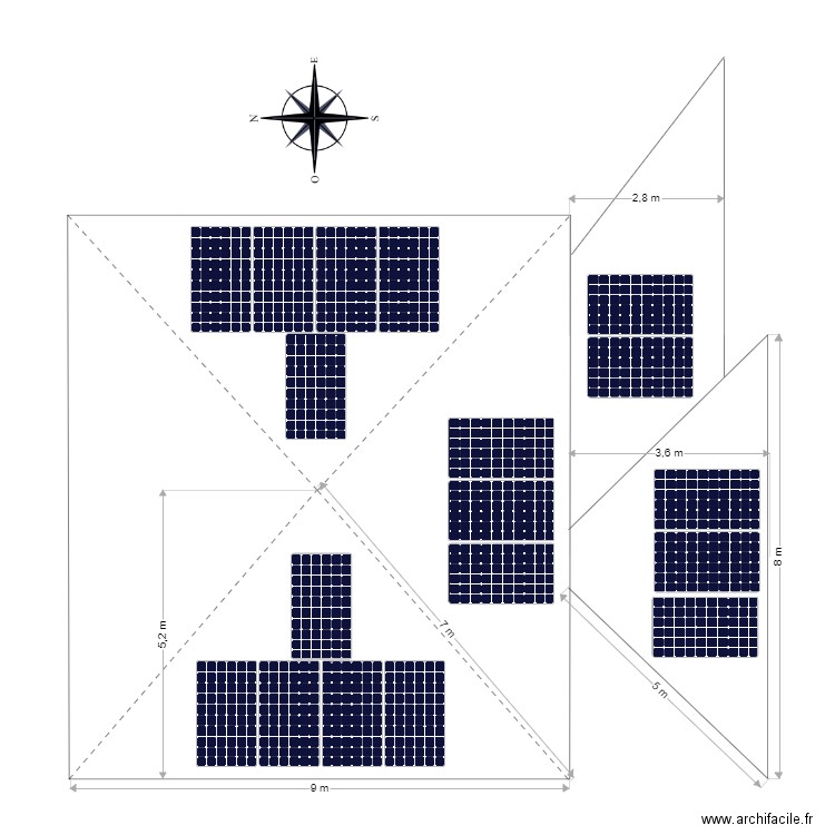 MAISON NABICA. Plan de 0 pièce et 0 m2