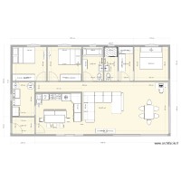 Intérieur maison 8 x 14