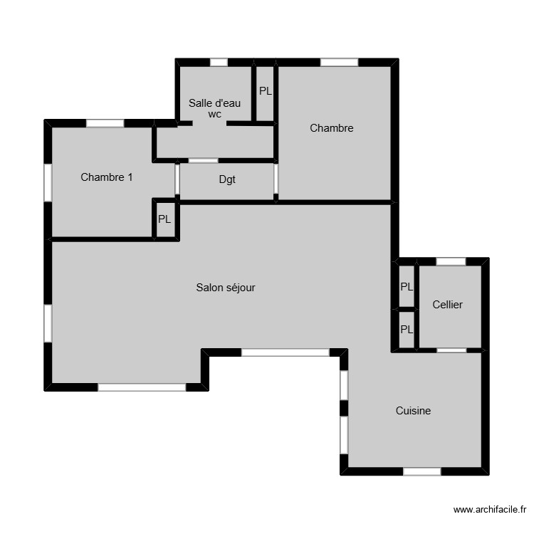 Bernard lile d yeu edf 2. Plan de 0 pièce et 0 m2