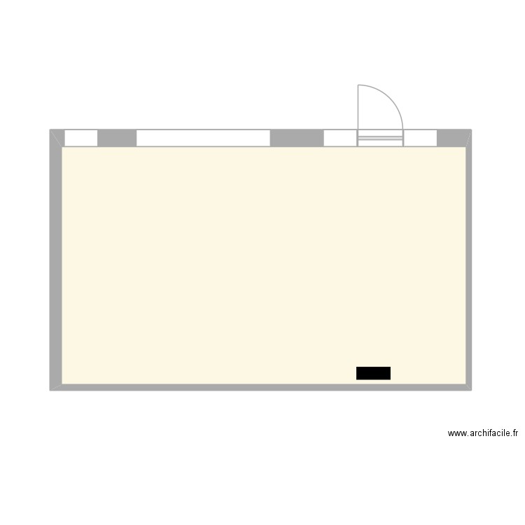 NURI TERRASSE. Plan de 1 pièce et 31 m2