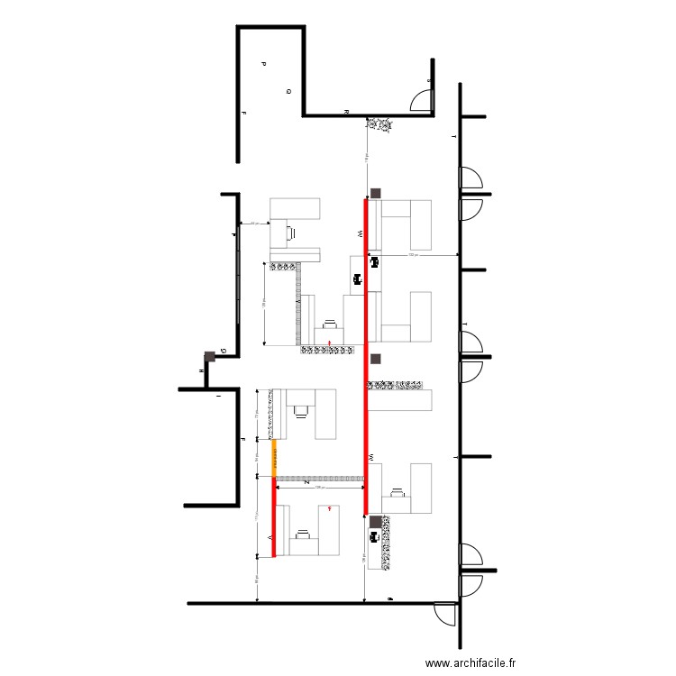 bertrand bureau1. Plan de 0 pièce et 0 m2