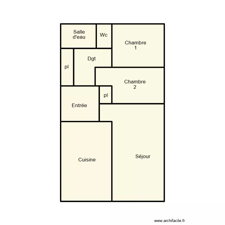 PONT LABBE LEBORGNE. Plan de 