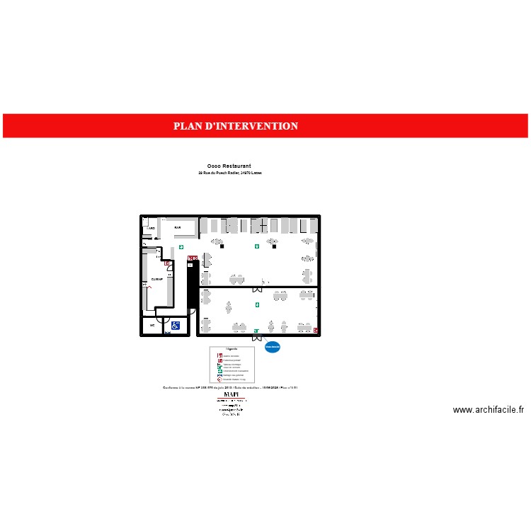 occo. Plan de 2 pièces et 294 m2