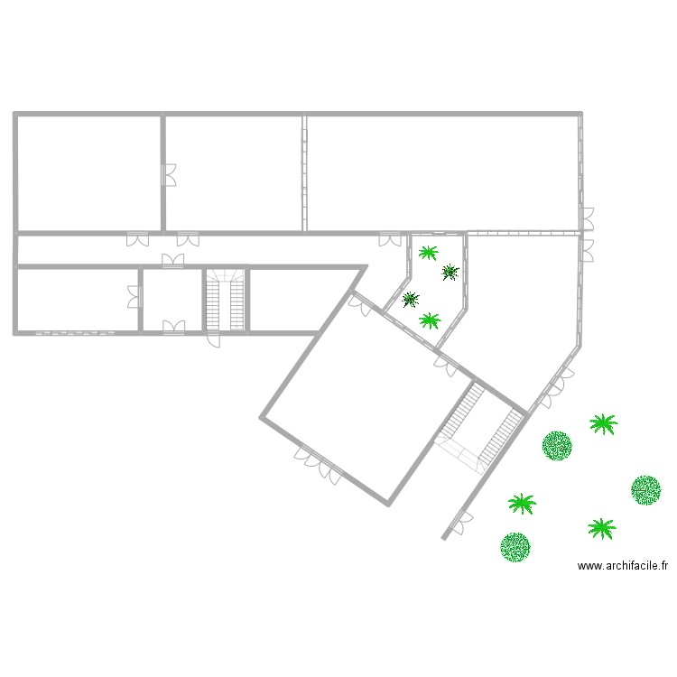 AC hotel Nice. Plan de 0 pièce et 0 m2