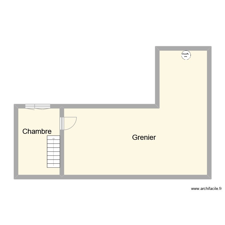 martin etage. Plan de 0 pièce et 0 m2