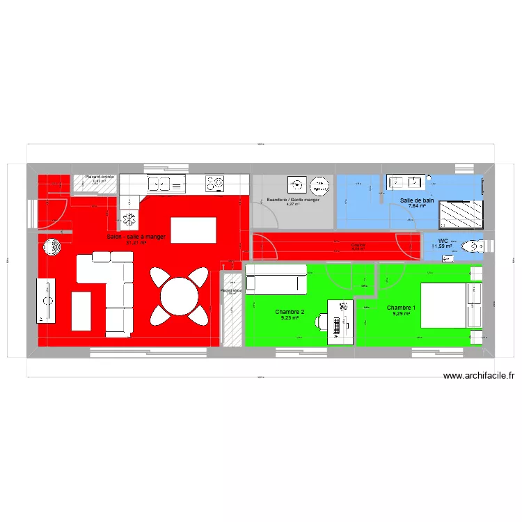 mob 4. Plan de 9 et 70 m² mob 4. Plan de 9 et 70 m²