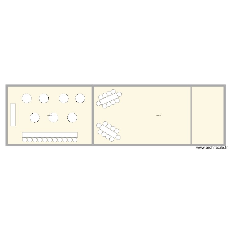 salle mariage. Plan de 0 pièce et 0 m2