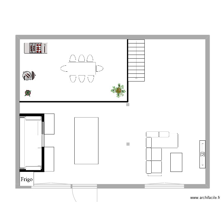 Loft 1. Plan de 0 pièce et 0 m2