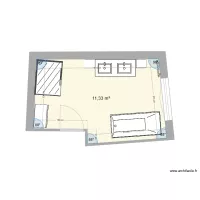 Salle de bain chez nous avec meuble