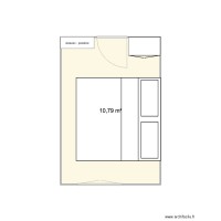 APPTVH - CHAMBRE 2 canapé lit