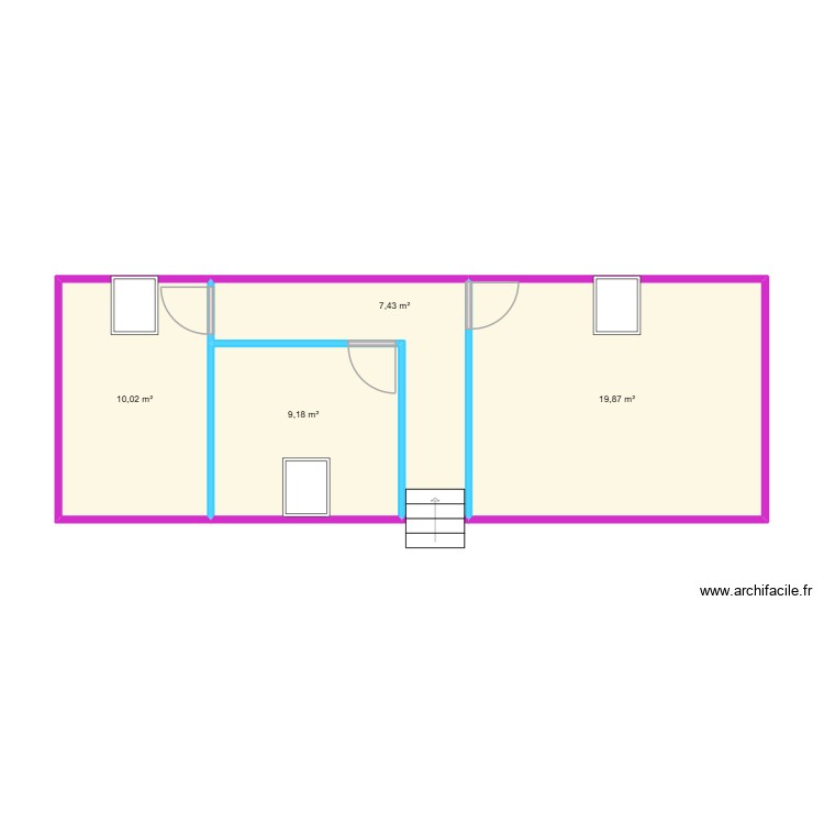 comble 2. Plan de 0 pièce et 0 m2