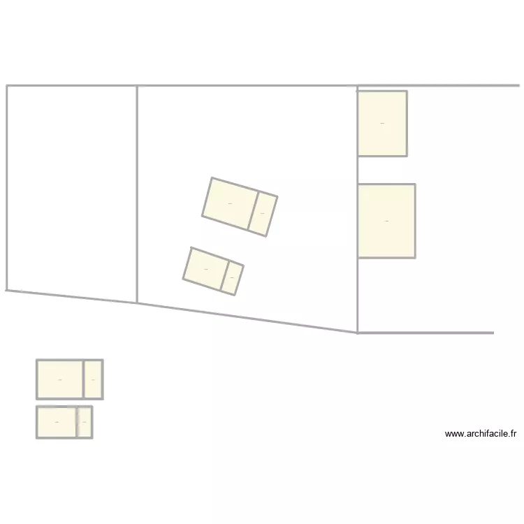 terrain chadrac. Plan de 