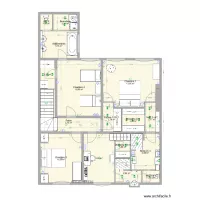 SP 2eme &eacute;tage plan electrique bis