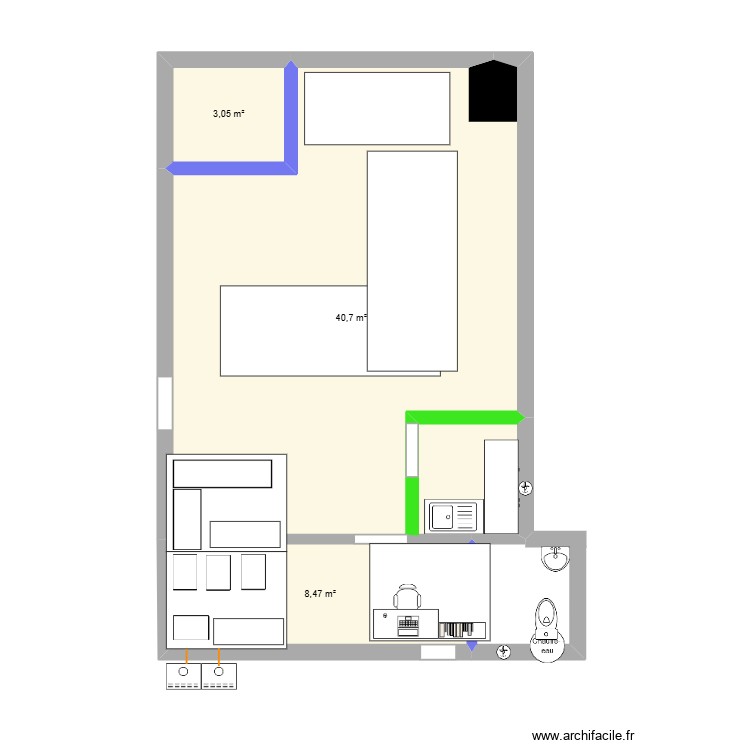autun v2. Plan de 0 pièce et 0 m2