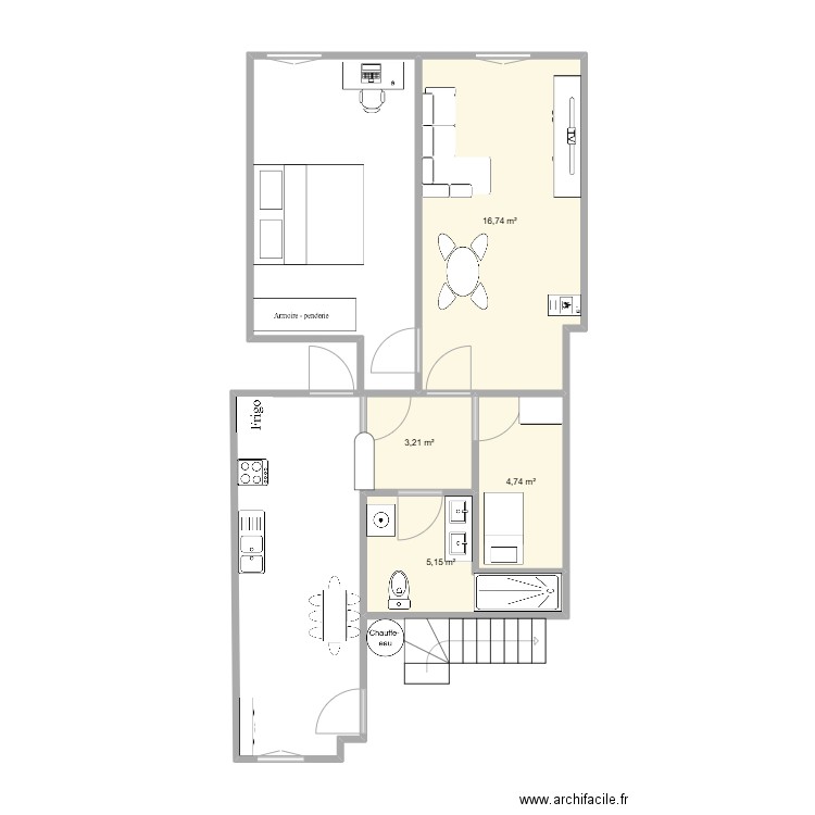 APARTAMENTO ROSE. Plan de 0 pièce et 0 m2
