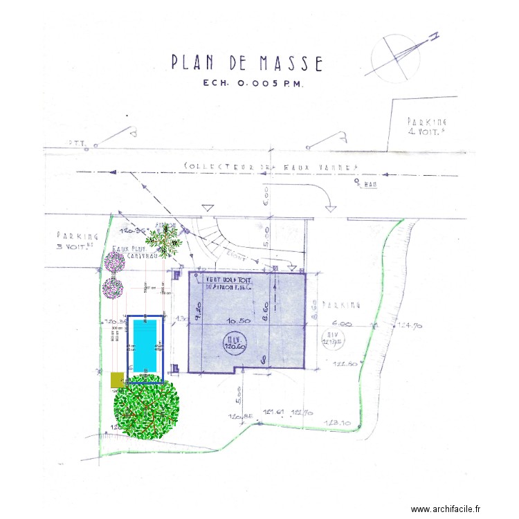 L'Arcade Plan de Masse. Plan de 0 pièce et 0 m2