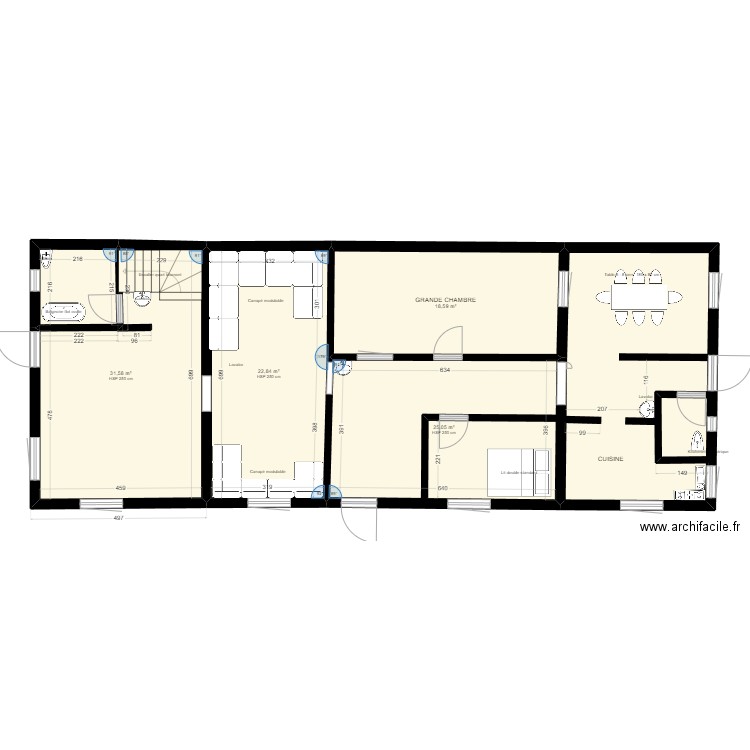 MAISON MZOUDA 3. Plan de 0 pièce et 0 m2
