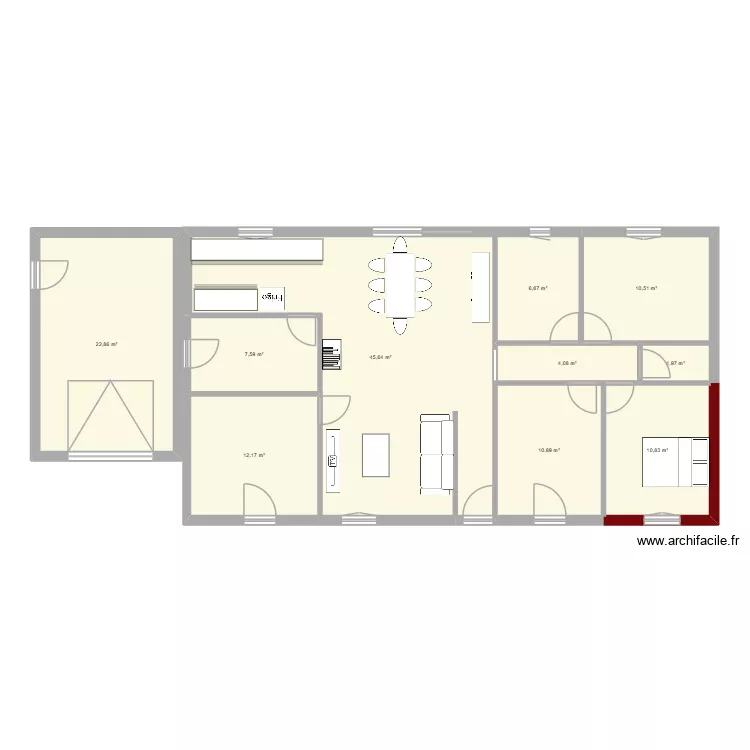 kiki gil 2. Plan de 10 et 133 m² kiki gil 2. Plan de 10 et 133 m²