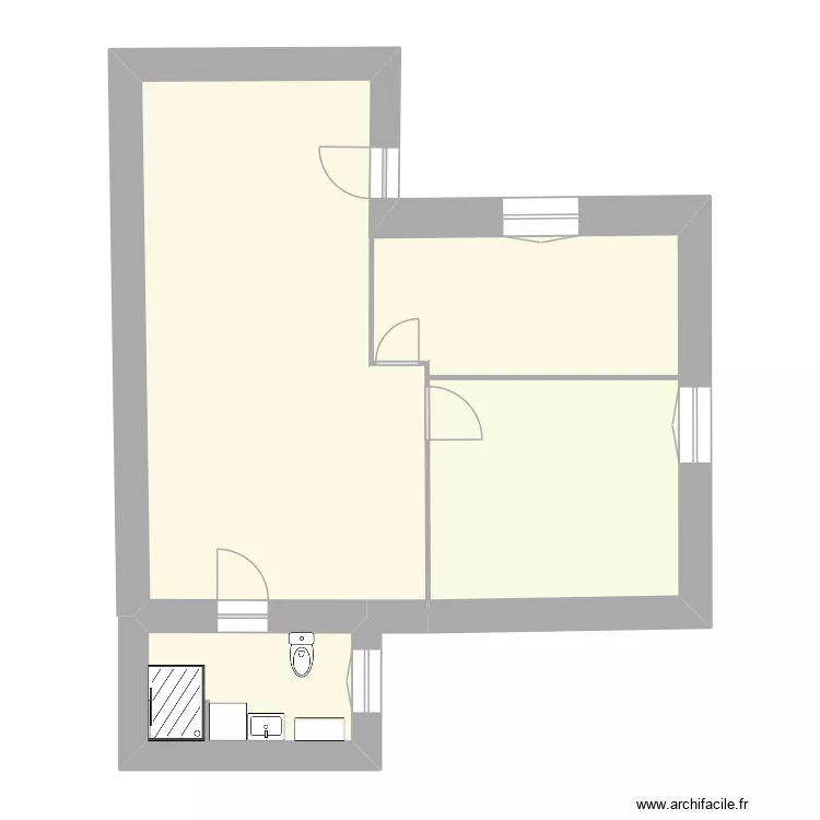 maison papa maman. Plan de 2 et 61 m² maison papa maman. Plan de 2 et 61 m²