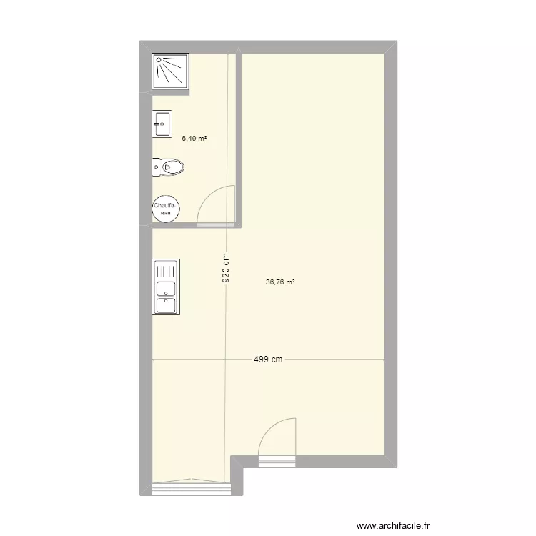 Martinsson - Voiron. Plan de 