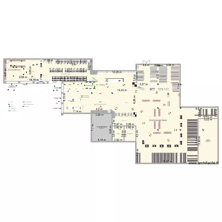 skishop idée final. Plan de skishop idée final. Plan de