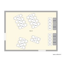 plan de tables baptême Clementine