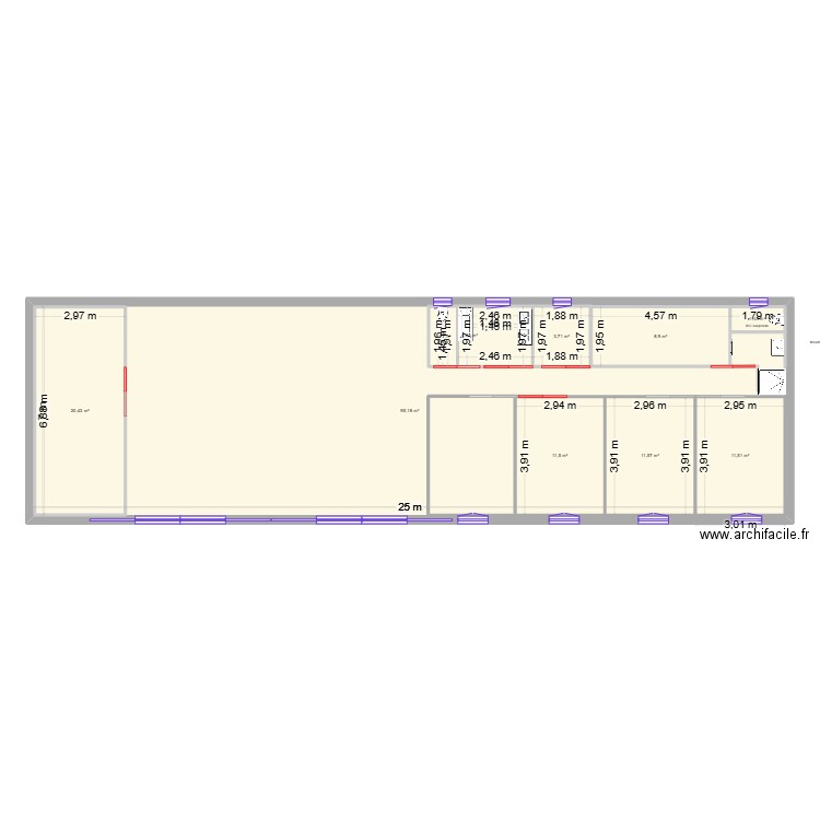 maison toi moi. Plan de 10 pièces et 251 m2