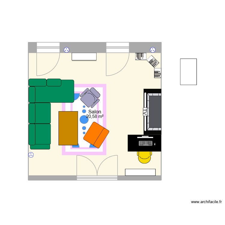 bebz company. Plan de 0 pièce et 0 m2